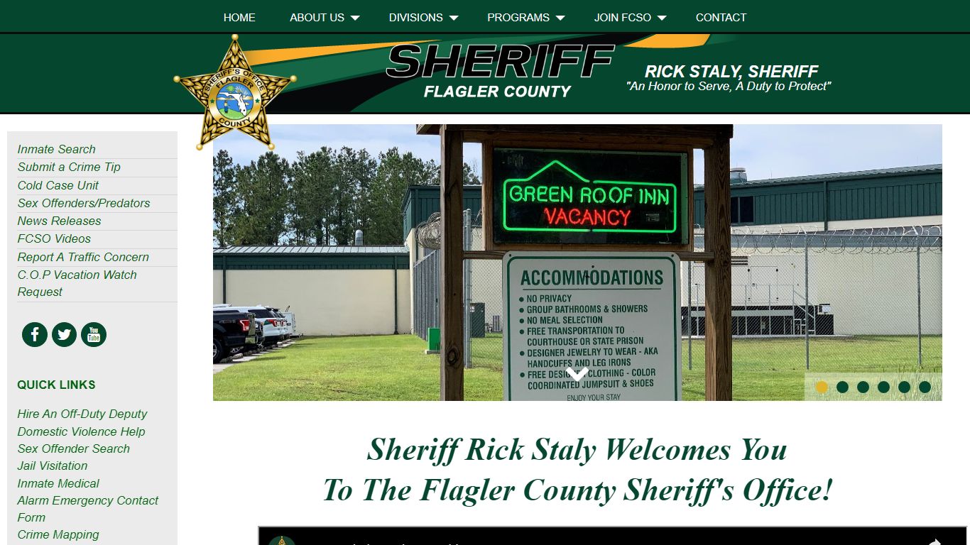 Flagler County Sheriff's Office | Sheriff's Office Palm ...